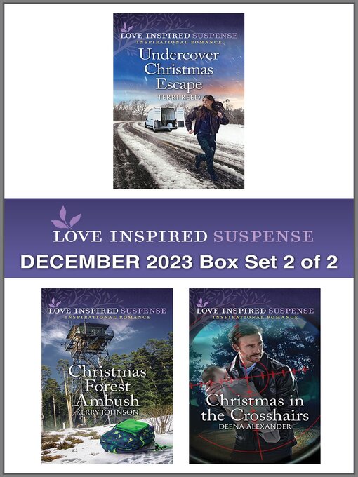 Title details for Love Inspired Suspense December 2023--Box Set 2 of 2 by Terri Reed - Available